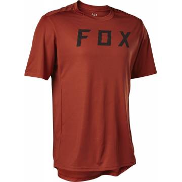 FOX MTB Jersey Ranger Moth | kurzarm | dunkelrot | 28878-348 Red Clay