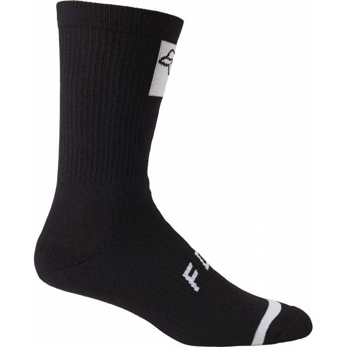 FOX MTB Socken Defend Crew | 8" | schwarz | 28924-001 Black