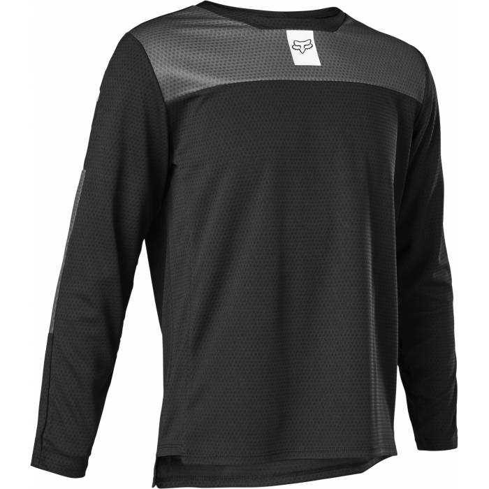 FOX Kinder MTB Jersey Defend | langarm | schwarz | 28956-001 Black