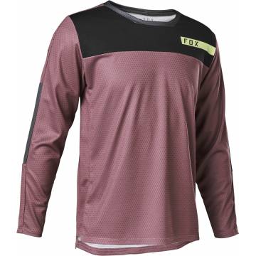 FOX Kinder MTB Jersey Defend Moth | langarm | rose | 28957-352 Youth