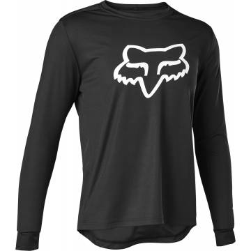 FOX Kinder MTB Jersey Ranger | langarm | schwarz | 28958-001 Black