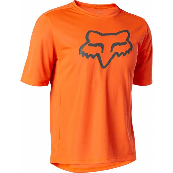 FOX Kinder MTB Jersey Ranger | kurzarm | neon orange | 29292-824 Fluorescent Orange