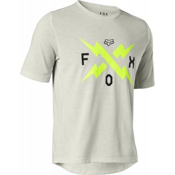 FOX Kinder MTB Jersey Ranger DR | kurzarm | hellgrau | 29290-439 Boulder