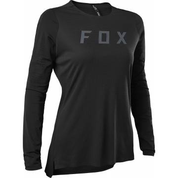 FOX Damen MTB Jersey Flexair Pro | langarm | schwarz