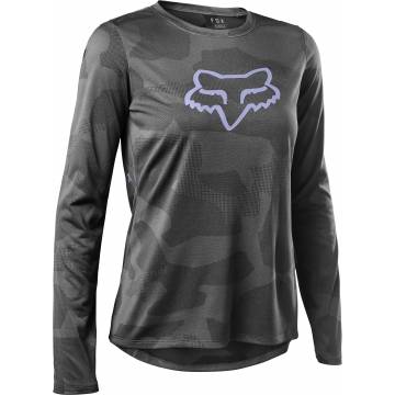 FOX Damen MTB Jersey Ranger TruDri | langarm | grau | 28969-006 Grey