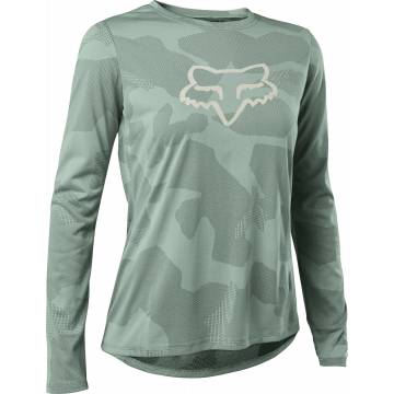FOX Damen MTB Jersey Ranger TruDri | langarm | mintgrün | 28969-341 Eucalyptus