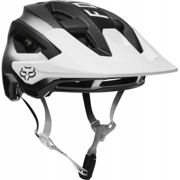 FOX Speedframe Pro MTB Helm Fade | schwarz weiß | 29463-001 Black