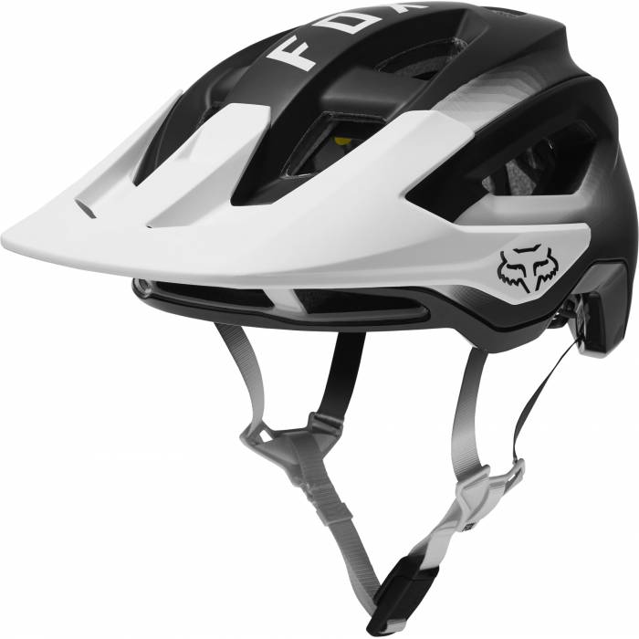 FOX Speedframe Pro MTB Helm Fade | schwarz weiß | 29463-001 FOX Speedframe Pro MTB Helm Fade | schwarz weiß | 29463-001