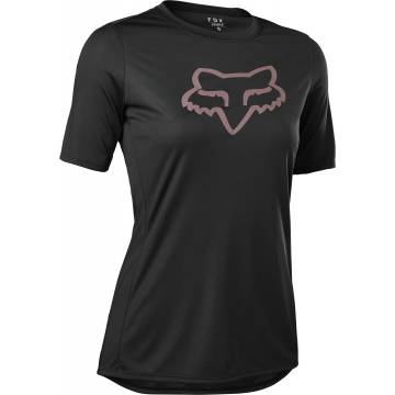 FOX Damen MTB Jersey Ranger FoxHead | kurzarm | schwarz | 29301-001 Black