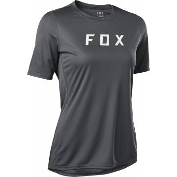 FOX Damen MTB Jersey Ranger Moth | kurzarm | dunkelgrau | 28965-330 Dark Shadow