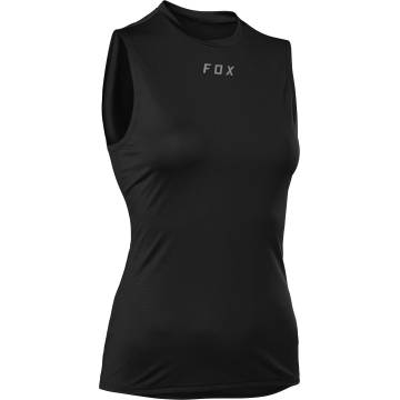 FOX Damen Baselayer Tecbase | ärmellos | schwarz | 29299-001 Black