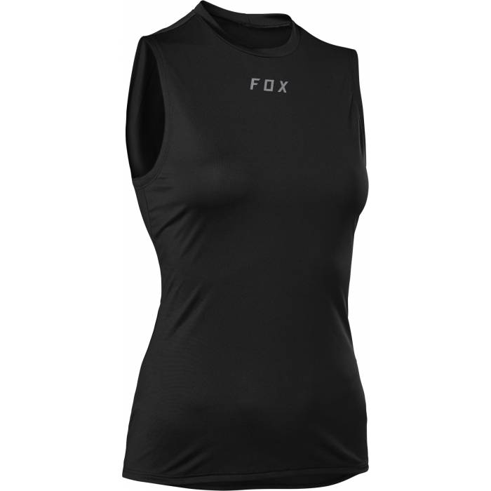 FOX Damen Baselayer Tecbase | ärmellos | schwarz | 29299-001 Black FOX Damen Baselayer Tecbase | ärmellos | schwarz | 29299-001 Black