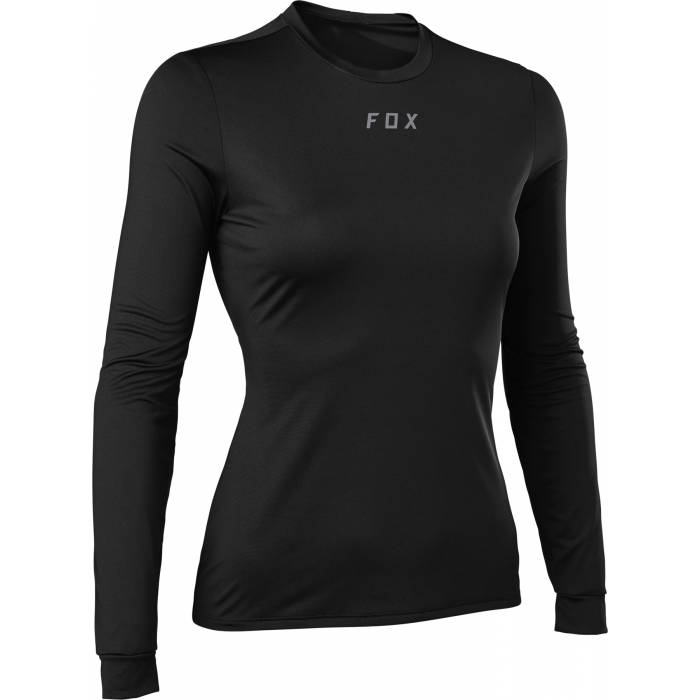 FOX Damen Baselayer Tecbase | langarm | schwarz | 29300-001 Black FOX Damen Baselayer Tecbase | langarm | schwarz | 29300-001 Black