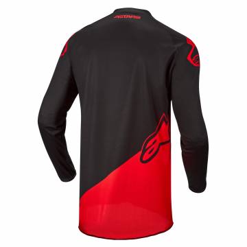 ALPINESTARS Jersey Racer Graphite | schwarz rot | 3761522-1303 Black Bright Red