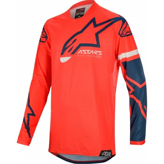 ALPINESTARS Jersey Racer Tech Flagship | rot | 3762120-3071 Bright Red Navy