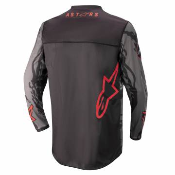 ALPINESTARS Jersey Racer Tactical | grau camo | 3761222-1223 Black Gray Camo Red Fluo