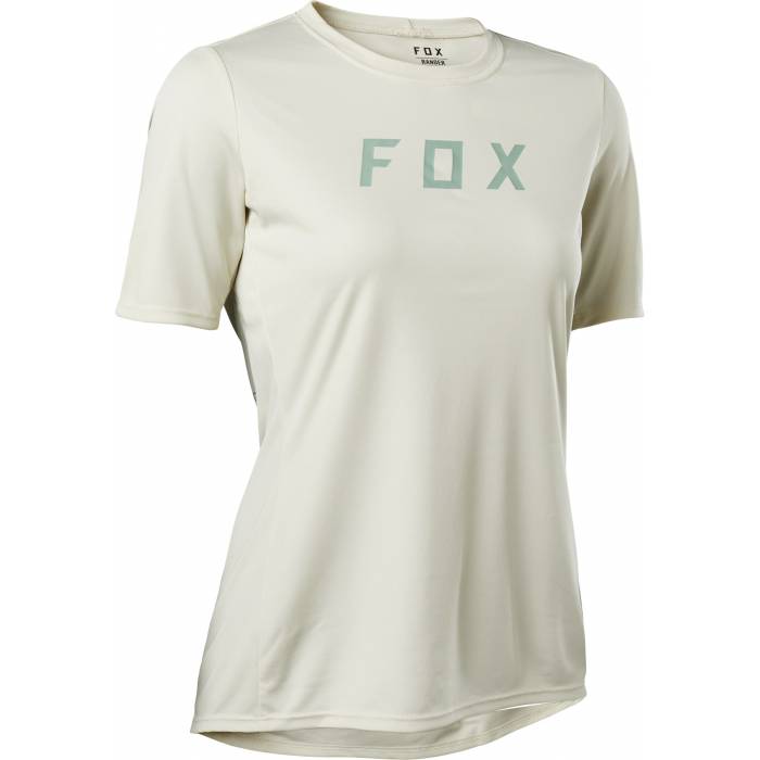 FOX Damen MTB Jersey Ranger Moth | kurzarm | creme weiß | 28965-575