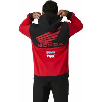 FOX Hoodie Honda Wing | rot | 28998-122 Pullover Fleece