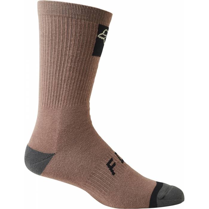 FOX MTB Socken Defend Crew | 8" | rosé | 28924-352 Plum Perfect