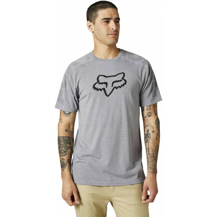 FOX Tech T-Shirt Dvide | grau | 29043-185
