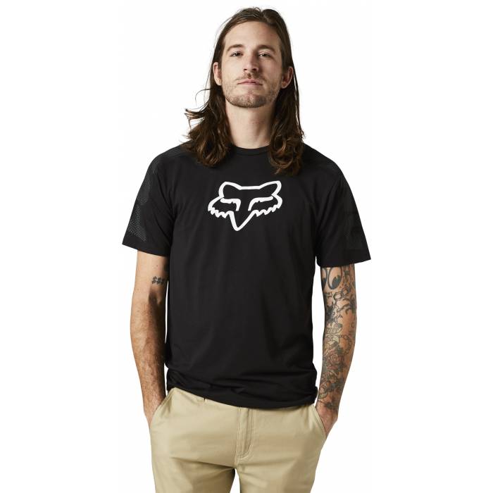 FOX Tech T-Shirt Dvide | schwarz | 29043-001