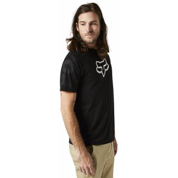 FOX Tech T-Shirt Dvide | schwarz | 29043-001 Größe L