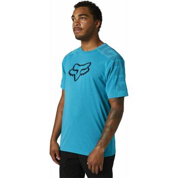 FOX Tech T-Shirt Dvide | blau | 29043-332 Größe M