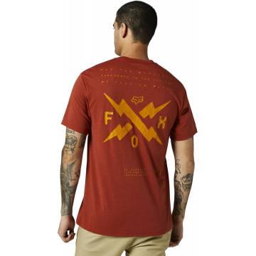 FOX Tech T-Shirt Calibrated | dunkelrot | 29063-348 Red Clay