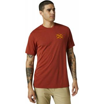 FOX Tech T-Shirt Calibrated | dunkelrot | 29063-348