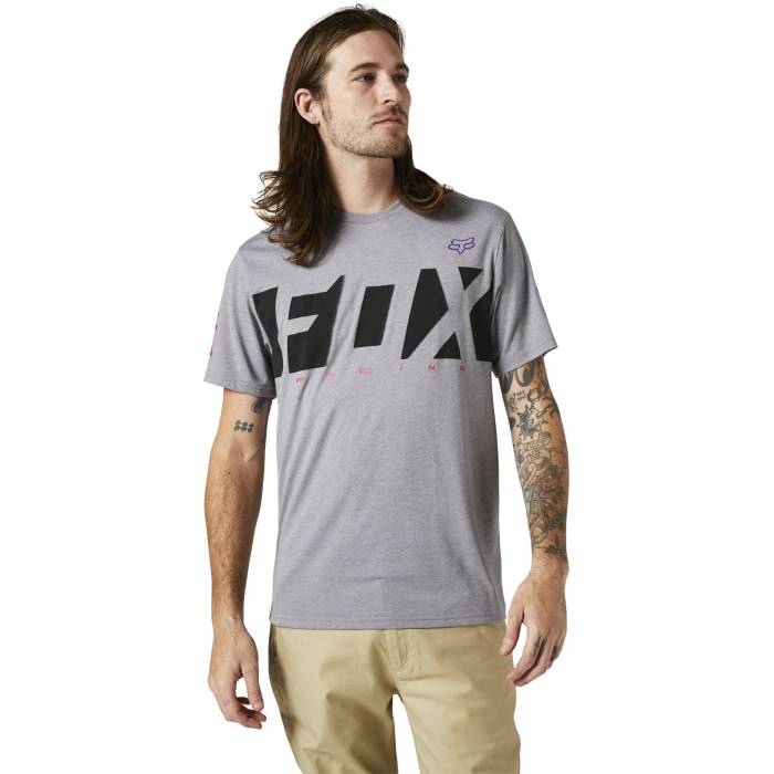 FOX Tech T-Shirt Rkane | grau | 29044-185
