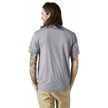 FOX Tech T-Shirt Rkane | grau | 29044-185 Heather Graphite