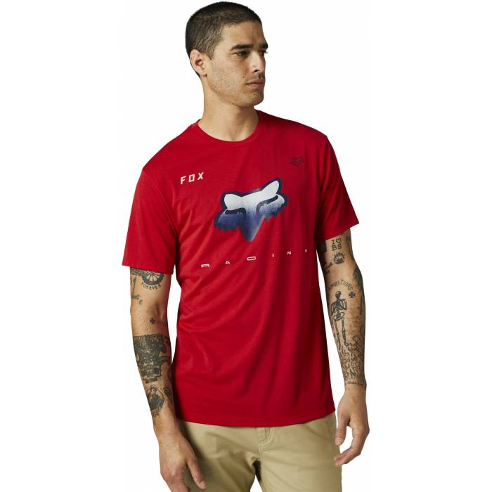 FOX Tech T-Shirt Rkane Head | rot | 29045-122