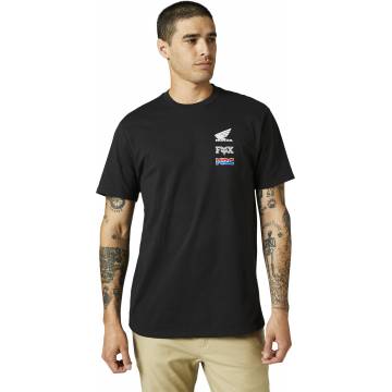 FOX Premium T-Shirt Honda Wing | schwarz | 29003-001