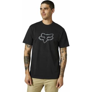 FOX T-Shirt Legacy Fox Head | schwarz grau | 28990-021 SS Tee