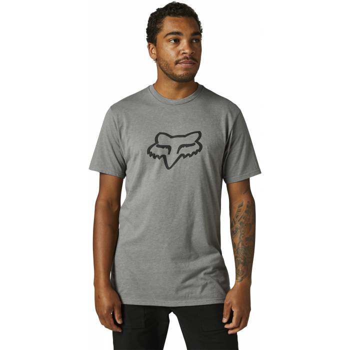 FOX T-Shirt Legacy Fox Head | grau | 28990-185 SS Tee