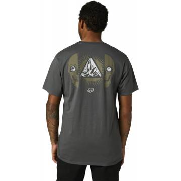 FOX T-Shirt Unplugged Premium | dunkelgrau | 29067-330 Dark Shadow