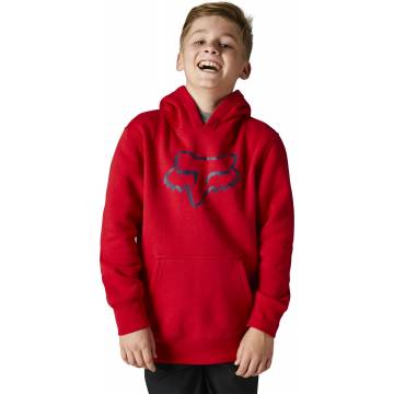 FOX Kinder Hoodie Legacy | rot | 15593-122 Youth