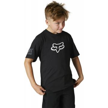FOX Kinder T-Shirt Karrera | schwarz | 29193-001 SS Tee