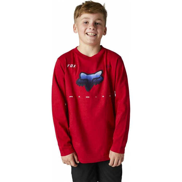 FOX Kinder Langarmshirt Rkane | Flame Red | 29188-122 Youth