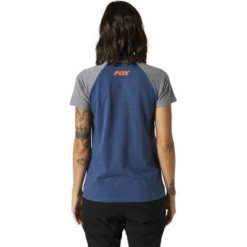 FOX Damen T-Shirt Pinnacle | dunkelblau | 29138-203 Dark Indigo