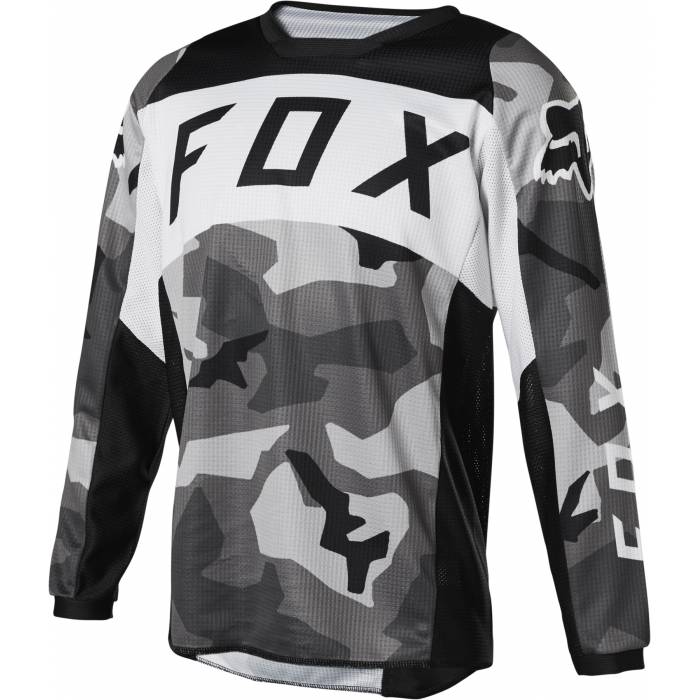 FOX Kinder Jersey 180 Bnkr | schwarz camo | 28830-247 Youth