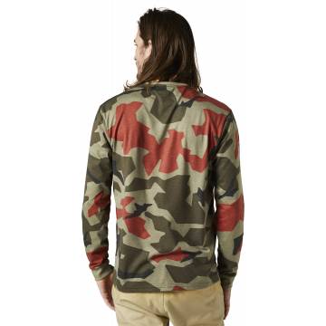 FOX Langarmshirt Tech Bankr | grün camo | 29031-031 Green Camo