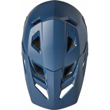 FOX MTB Downhill Helm Rampage | blau | 27509-203 Ansicht oben