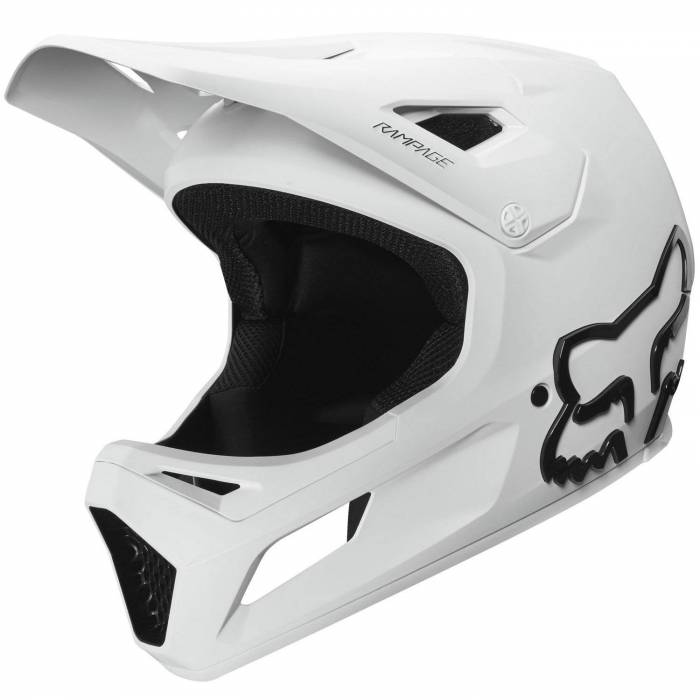 FOX MTB Downhill Helm Rampage | weiß schwarz | 27509-008