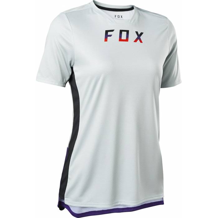 FOX Damen MTB Jersey Defend SE | kurzarm | hellgrau | 28974-439 Womens FOX Damen MTB Jersey Defend SE | kurzarm | hellgrau | 28974-439 Womens