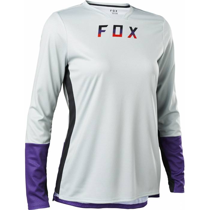 FOX Damen MTB Jersey Defend SE | langarm | hellgrau | 28972-439 Womens