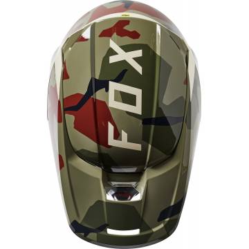 FOX V1 Motocross Helm Bnkr | camo grün | 28808-031 Größe S