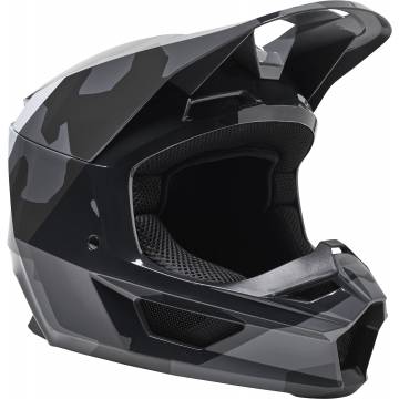 FOX V1 Motocross Helm Bnkr | camo grau | 28808-247 Black Camo