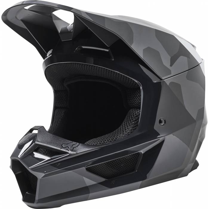 FOX V1 Motocross Helm Bnkr | camo grau | 28808-247