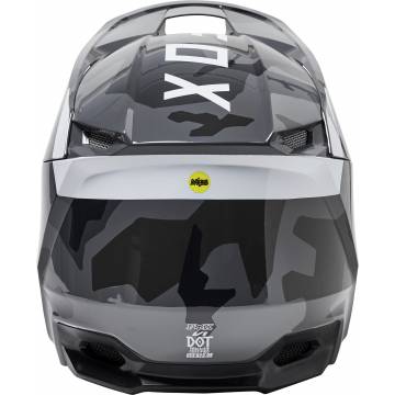 FOX V1 Motocross Helm Bnkr | camo grau | 28808-247 Größe M